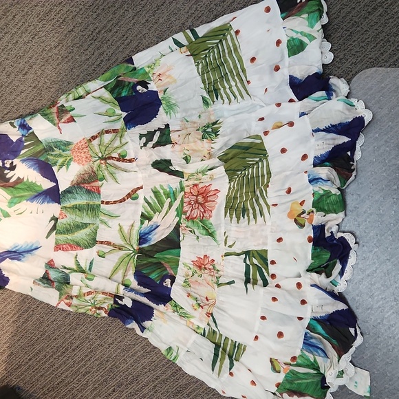 Farm Rio Mitra Halter Dress Size Medium - Picture 4 of 16